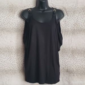 Michael Kors cold-shoulder top